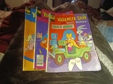 Yosemite Sam 39 55 76 Bronze Age Gold Key Whitman Comics Lot Run Set Collection
