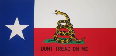 6 Pack Texas Gadsden Don't Tread On Me Vinyl Decal Bumper Sticker