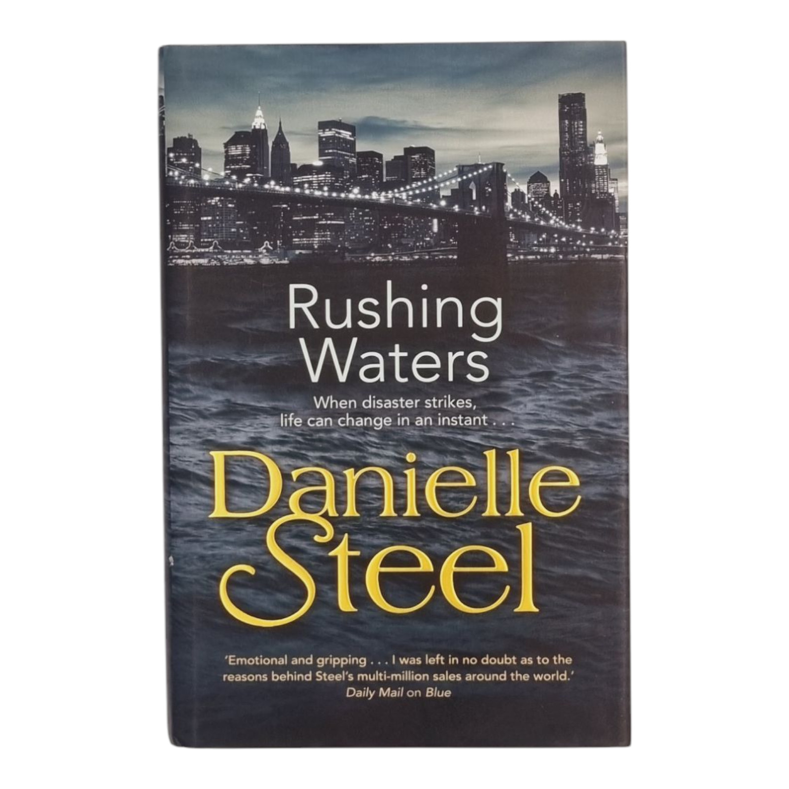 Danielle Steel Books Rushing Waters Hardback Romance Chick Lit Adult Fiction