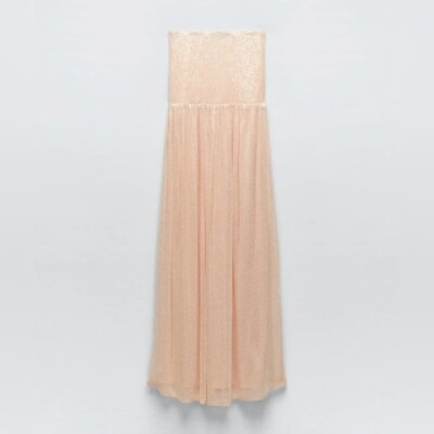 open lace back dress V-Neck Tie Straps Red Floral Print Layered Long Prom Dress main image 1