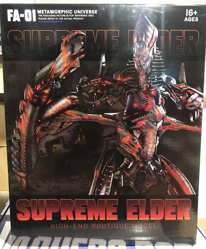 New FA-01 Elder The Fallen Oversized Ver. Transformable FA01 Action Figure Gift - Image 2 of 4