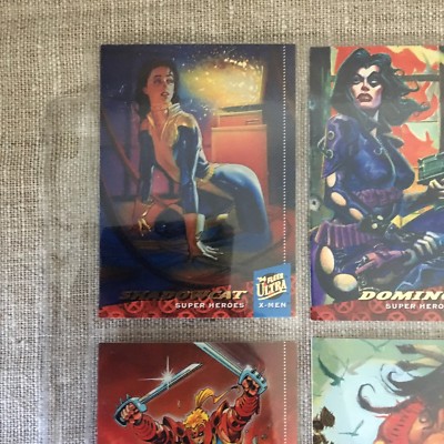X-Men Marvel Ultra Fleer 1994 9 Card Set Complete 19-27 Trading