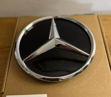 F&uuml;r Mercedes-Benz 2015-2019 GLC-GLE-GLS grill stern Emblem Silber Neu Logo 205mm