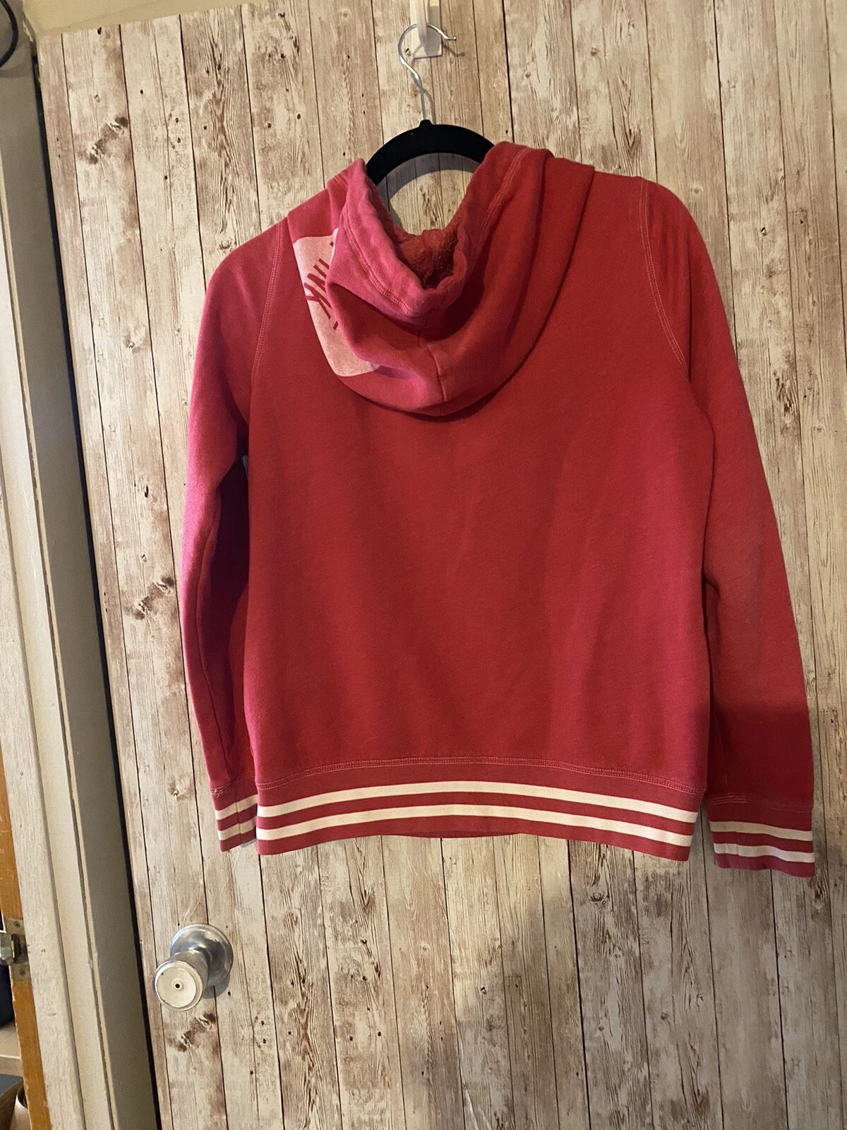 UNDERCOVER Pullover rosa Victoria Secret taglia small felpa con cappuccio quarto zip rosa