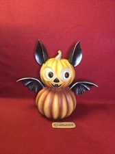 New Spooky HALLOWEEN Pumpkin Bat Home Decor Winged Batty Vampire TJ Maxx 2023