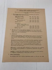 WWII 1940's Office Of Price Administration OPA Seed Potatoes Retail