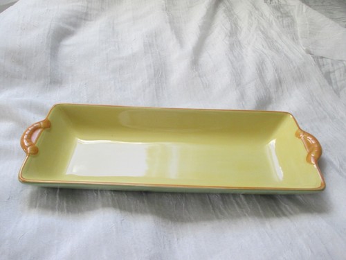 Pfaltzgraff BREAD BASKET/ TRAY the secrets of Pistoulet by Jana Koplen 16.75x6 - Picture 2 of 7