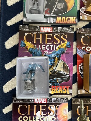Eaglemoss Marvel Chess Collection - Issue 50 - Magazine & Boxed The Beast Figure