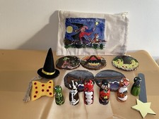 Room on the Broom inspired Handpainted story sack, story aids  EYFS KS1preschool