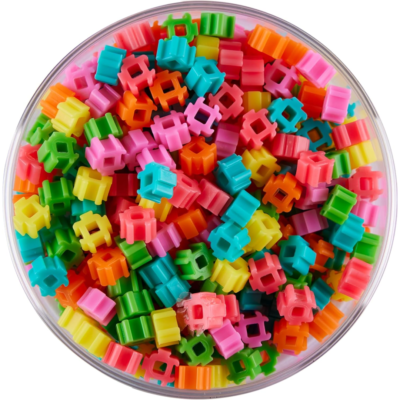 Bizak Simbrix 64008252 Connect & Wow Pack de démarrage Tubes de couleurs assorties 1250 brix pour jeu de construction, sans plaques ni colle Bizak Simbrix 64008252 Connect & Wow Pack de démarrage Tubes de couleurs assorties 1250 brix pour jeu de construction, sans plaques ni colle