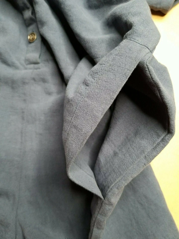 Exuberante Mameluco Mujer Pequeño Manga Corta con Bolsillos Lino Pantalones Cortos Botón Frontal Foto 4 de 4