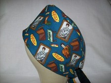 Men/Women Surgical Scrub Cap Lined Comedian Cool Cap 100 Cotton