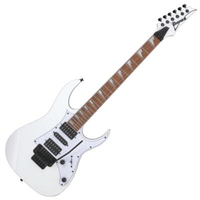 Ibanez RG450DXB-WH White RG Standard Electric Guitar with gig bag