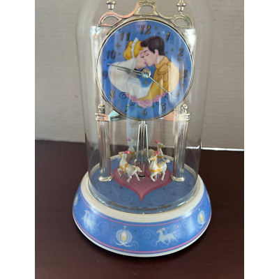 Cinderella & Prince Clock says ''Dreams Do Come True ''