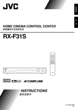 JVC RX-F31SUS Home Theater System Owners Instruction Manual Reprint
