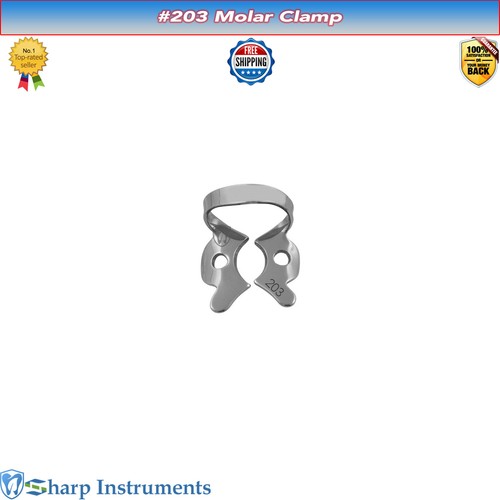 Orthodontic rubber dam clamp, Universal Brinker Clamps Stainless Steel RETAINERS - Picture 37 of 51