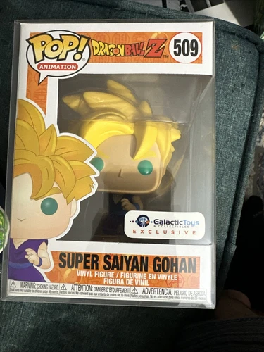 Funko Pop! Dragon Ball Z - Super Saiyan Gohan #509 - Galactic Toys w/ soft case