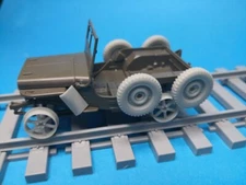 Resicast 1/35 Wheels for Jeep Draisine
