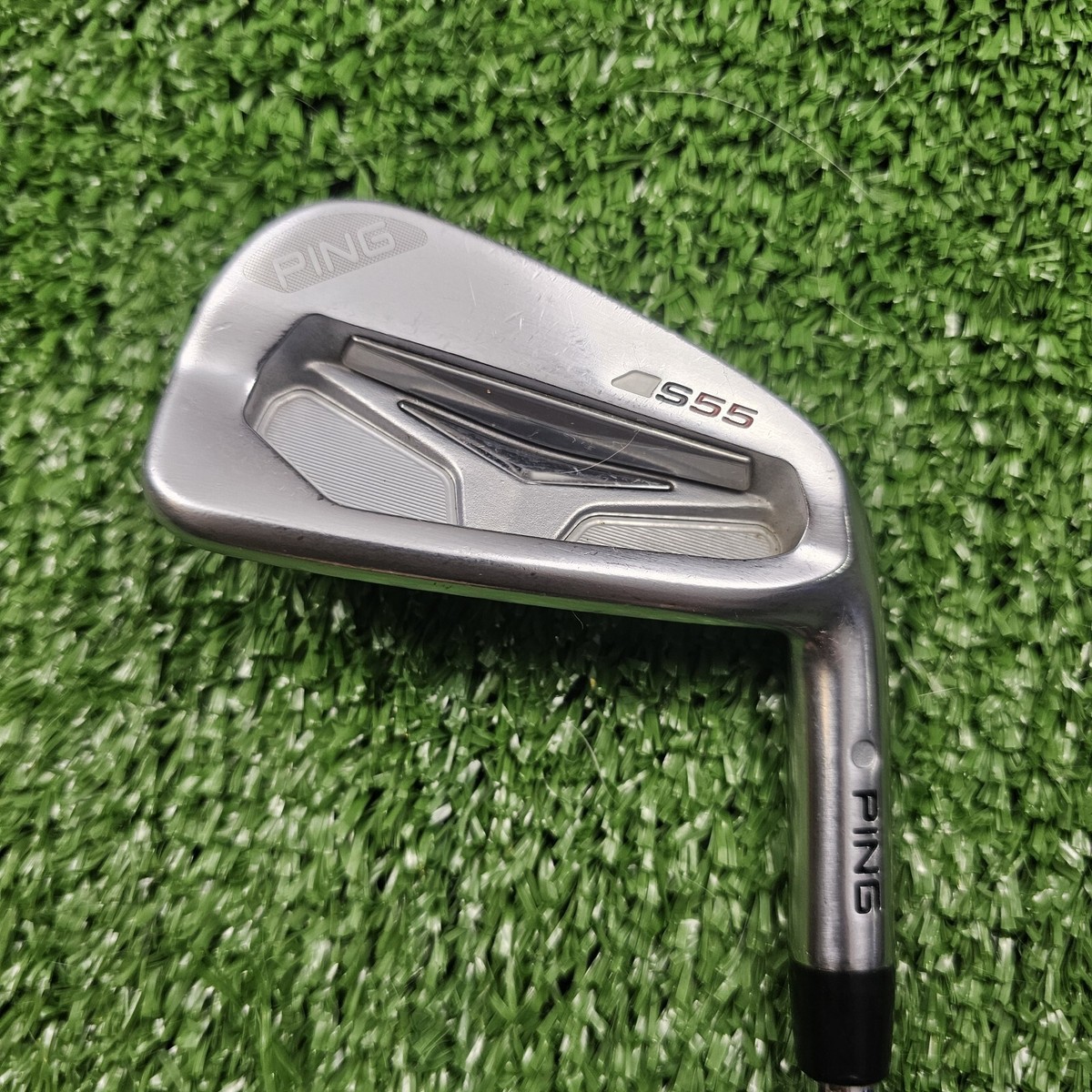 ping ピン　S55 アイアンセット　4〜Ｐ　7本　左　レフティ PING S55 アイアン 7本 レフティ 左 ゴルフクラブ ピン X100