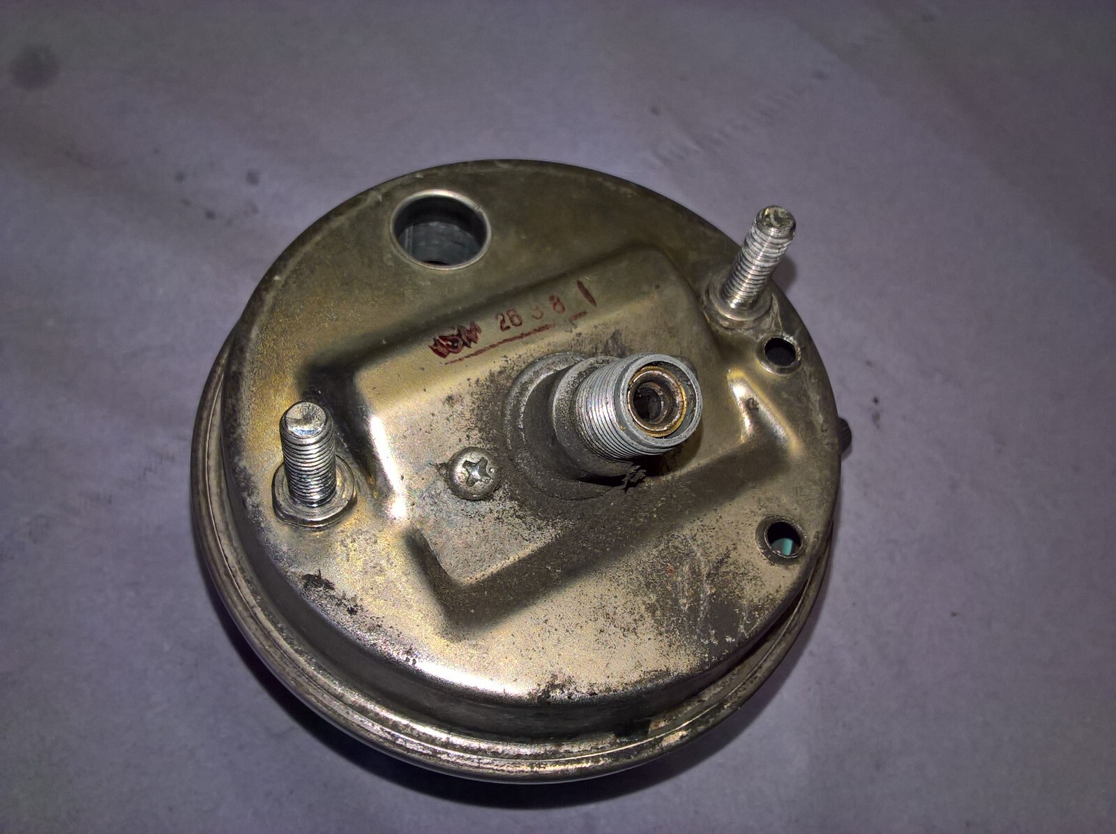 HONDA CD250u, Clock speedo
