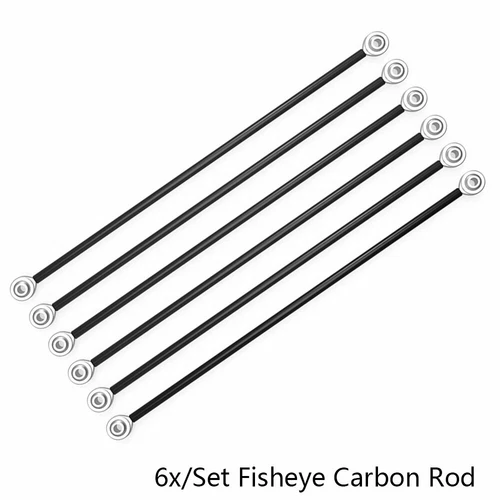 Juego de 6 kits de varillas de carbono para manipulador paralelo ojo de pez para tornillos Kossel - Imagen 1 de 10