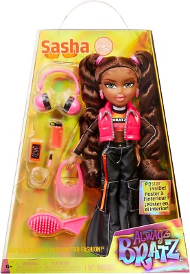 NEW 2024 Bratz Always Bratz Sasha Doll (Aus Seller)