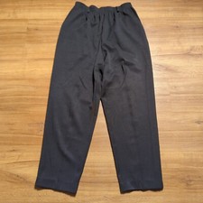 Alfred Dunner Pull-On Pants Women's Size 12 Elastic Waist Belt Loops Made in USA