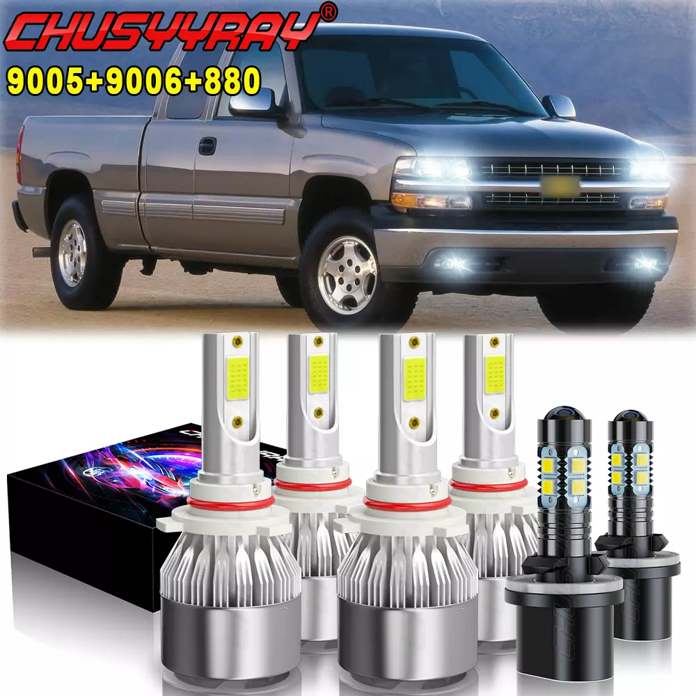 2000 chevy silverado 1500 led headlights deals