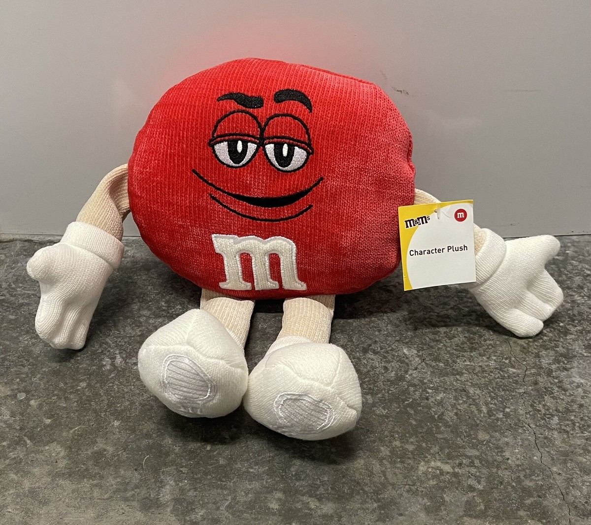 M&M Chocolate Candy Plush Red w/ Tag | eBay