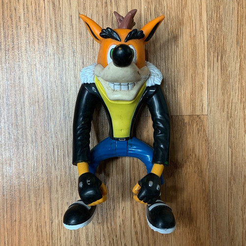 Crash Bandicoot 1999 5.75" Loose Biker Action Figure
