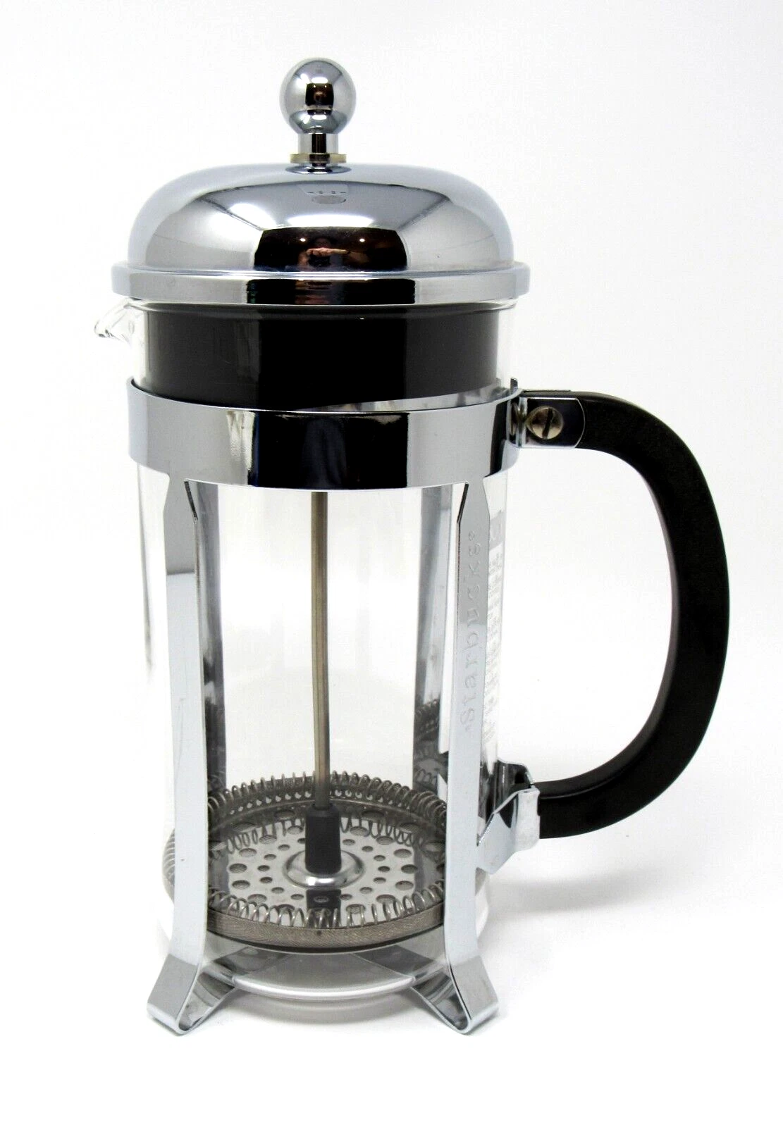 Starbucks Barista 8 cup French Press by Bodum Glass Stainless Steel