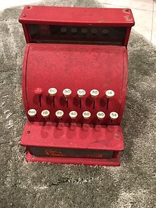 tom thumb vintage cash register