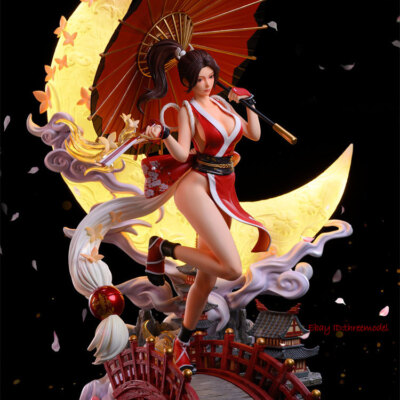 JOMATAL 1/4 The King of Fighters XIV Mai Shiranui Resin Painted Statue In Stock