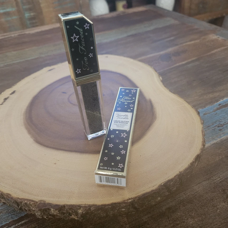 Too Faced Twinkle Twinkle Liquid Glitter Eye Shadow In Shade LICORICH 6g/0.21oz. - Image 4 of 4
