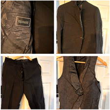 Vintage 1930s Mens Tuxedo Set With Richman Brothers Vest