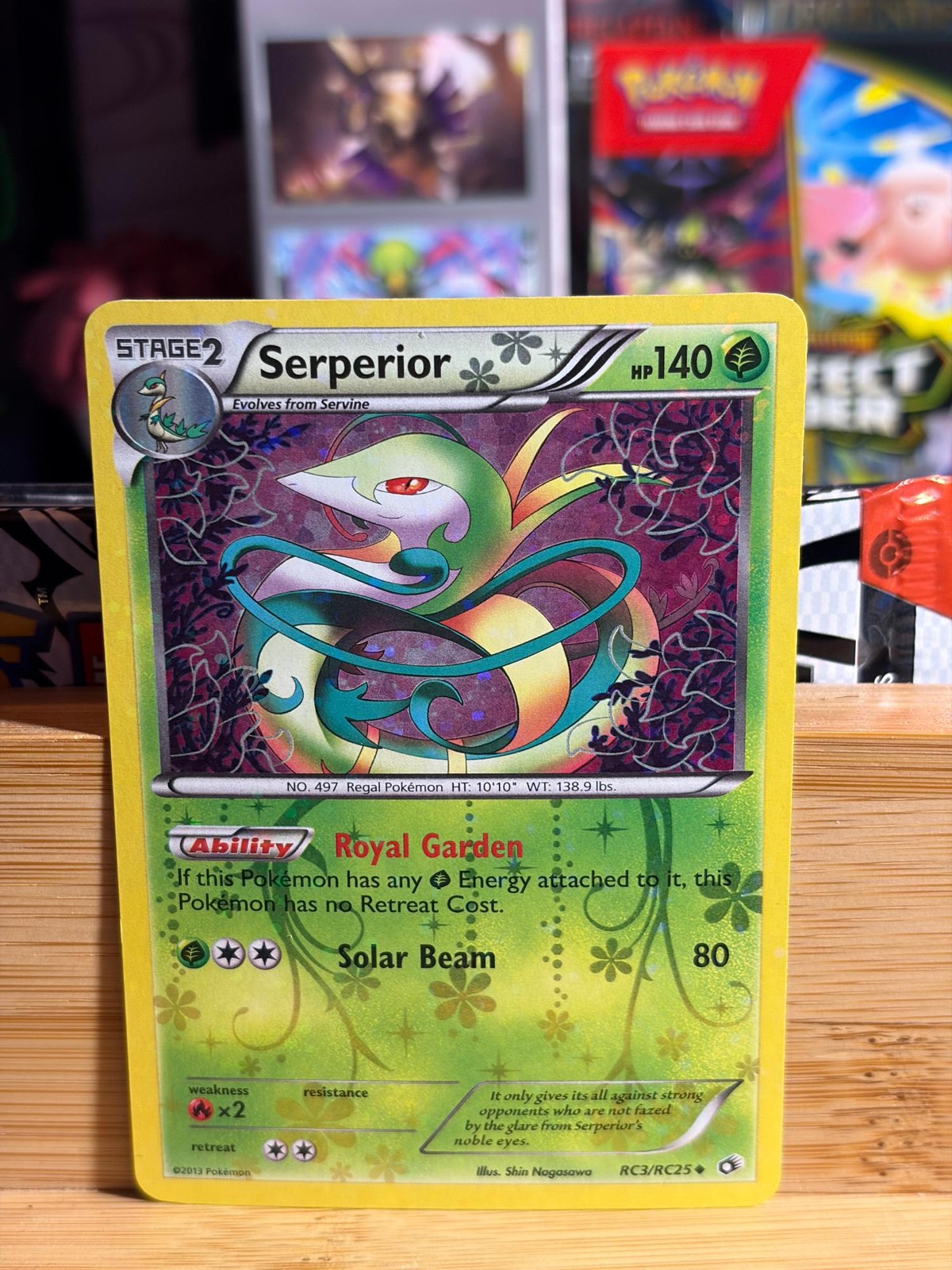 SERPERIOR RC3/RC25 Legendary Treasures: Radiant Collection Holo Pokemon TCG LP