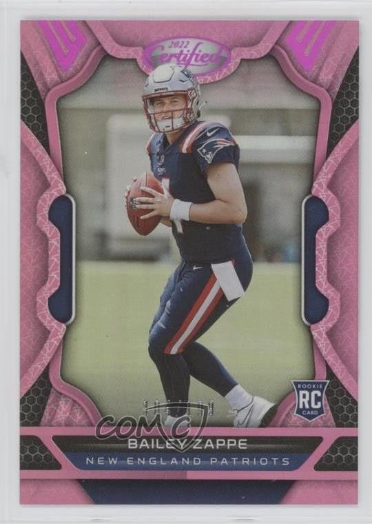 2022 Certified Rookies Mirror Pink 104/199 Bailey Zappe #121 1hc0