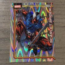 2026 Topps Chrome Marvel Comics SCARLET SPIDER Base Set RayWave Refractor #146