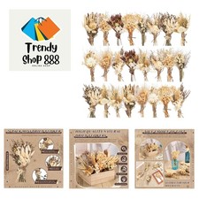 Bohemian Style 24 Pcs Dried Flower Arrangements - Floral Gifts for All Occasions