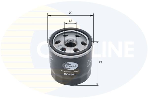Oil Filter 72mm 79mm Outer ⌀ Fits Ford Focus Galaxy Kuga Mondeo S-Max COMLINE