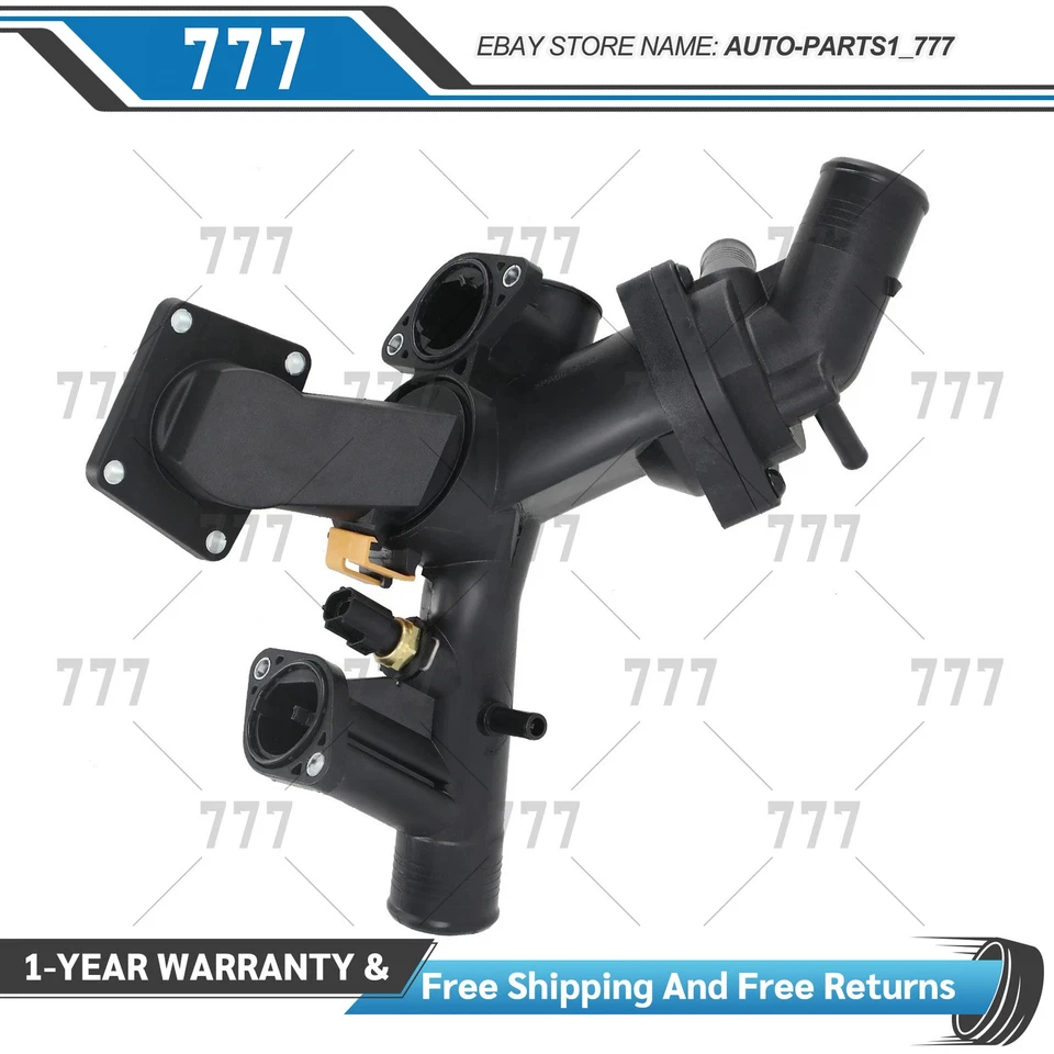 Conjunto de carcasa de termostato de refrigeración para Land Rover LR3 4,4 L V8 2005-09 LR005631 Foto 2 de 3