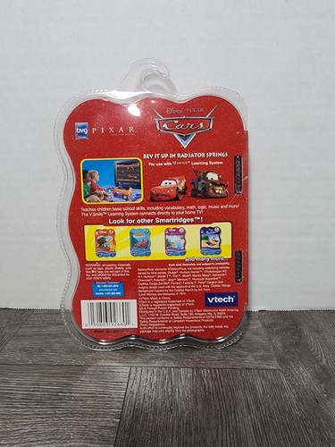 New Disney Pixar Cars VTech V.Smile Smartridge Rev It Up Learning Fun Cartridge - Picture 2 of 2