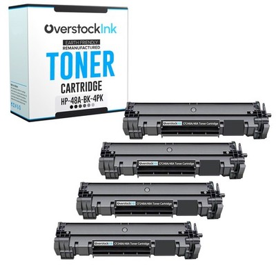 4PK Replacement OSI HP CF248A Printer Cartridges for LaserJet Pro MFP M28a M29w