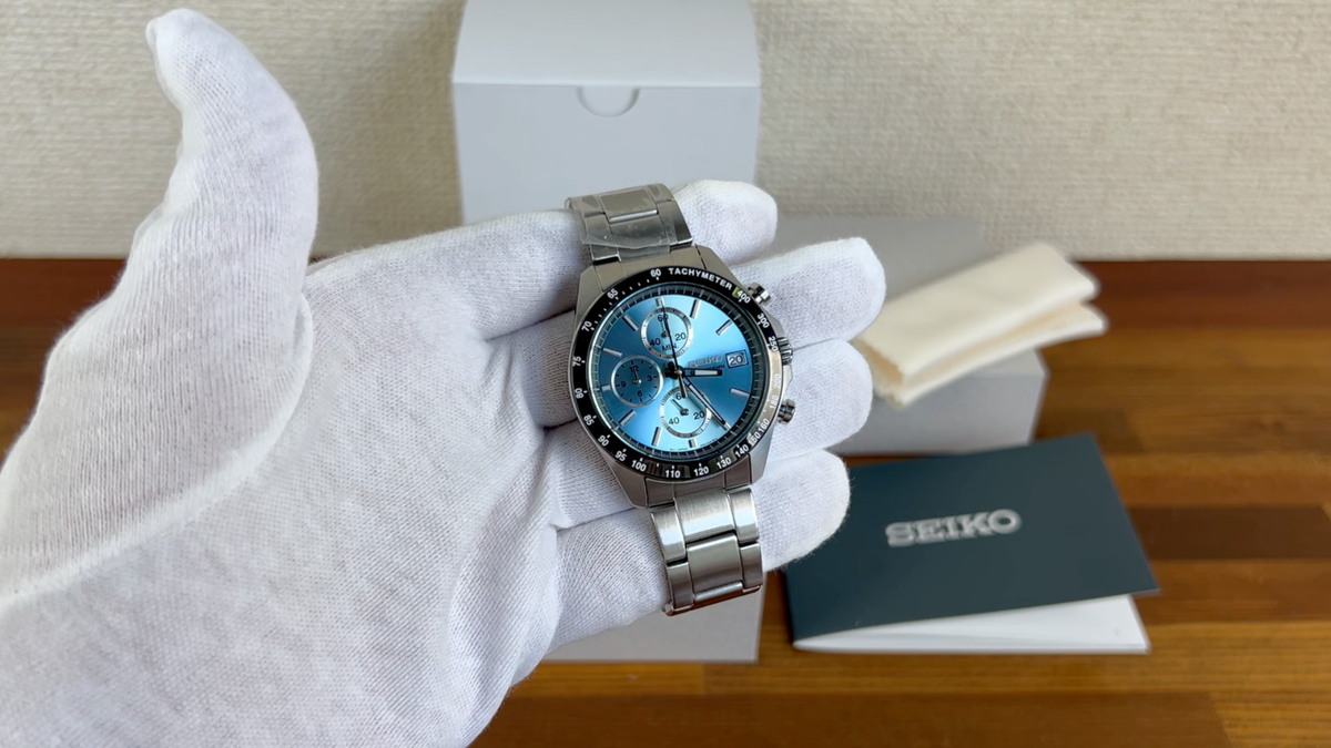SEIKO SBTR029 Spirit Chronograph Quartz Men's Watch New + Box