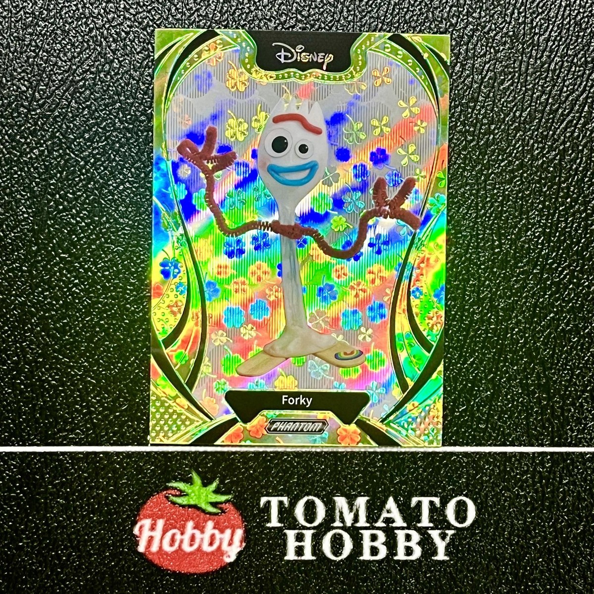 KAKAWOW PHANTOM DISNEY 2025 FORKY /395 NEON GREEN REFRACTOR PD-BF