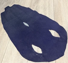 BLUE JUMBO Genuine Stingray Hide Skin Taxidermy Sting Ray Leather Shagreen 1000