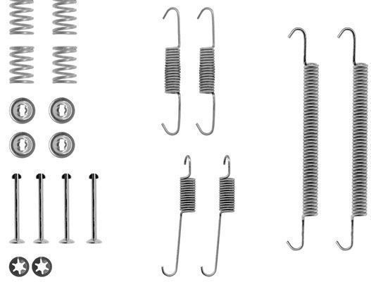 f.becker ZubehöRsatz Bremsbacken Hinten Rechts Links FüR BMW 3 AC ACE-image