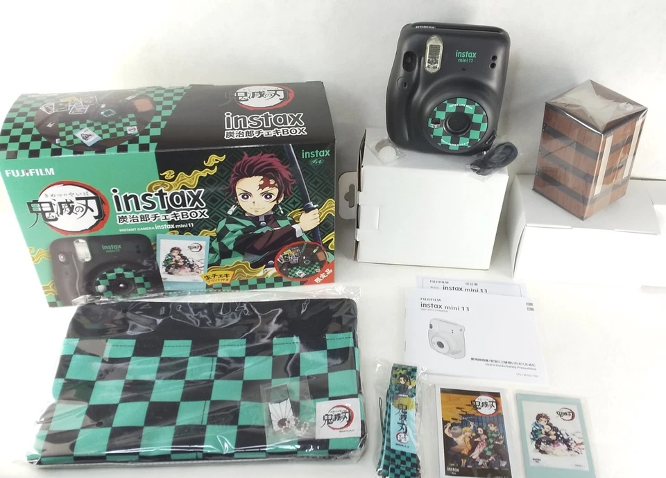Tnajiro BOX [Unused] Instax Mini 11 Cheki Camera KIMETSU Demon Slayer From JAPAN - Image 3 of 4