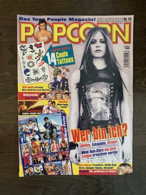Popcorn 10/2004 Heft Ohne Poster & Specials - Avril Lavigne, Rammstein,Preluders
