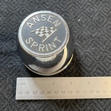 Ansen Sprint Wheel Center Rim Cap Hub Lug Dust Cover 3 Od Clips Plastic Chrome